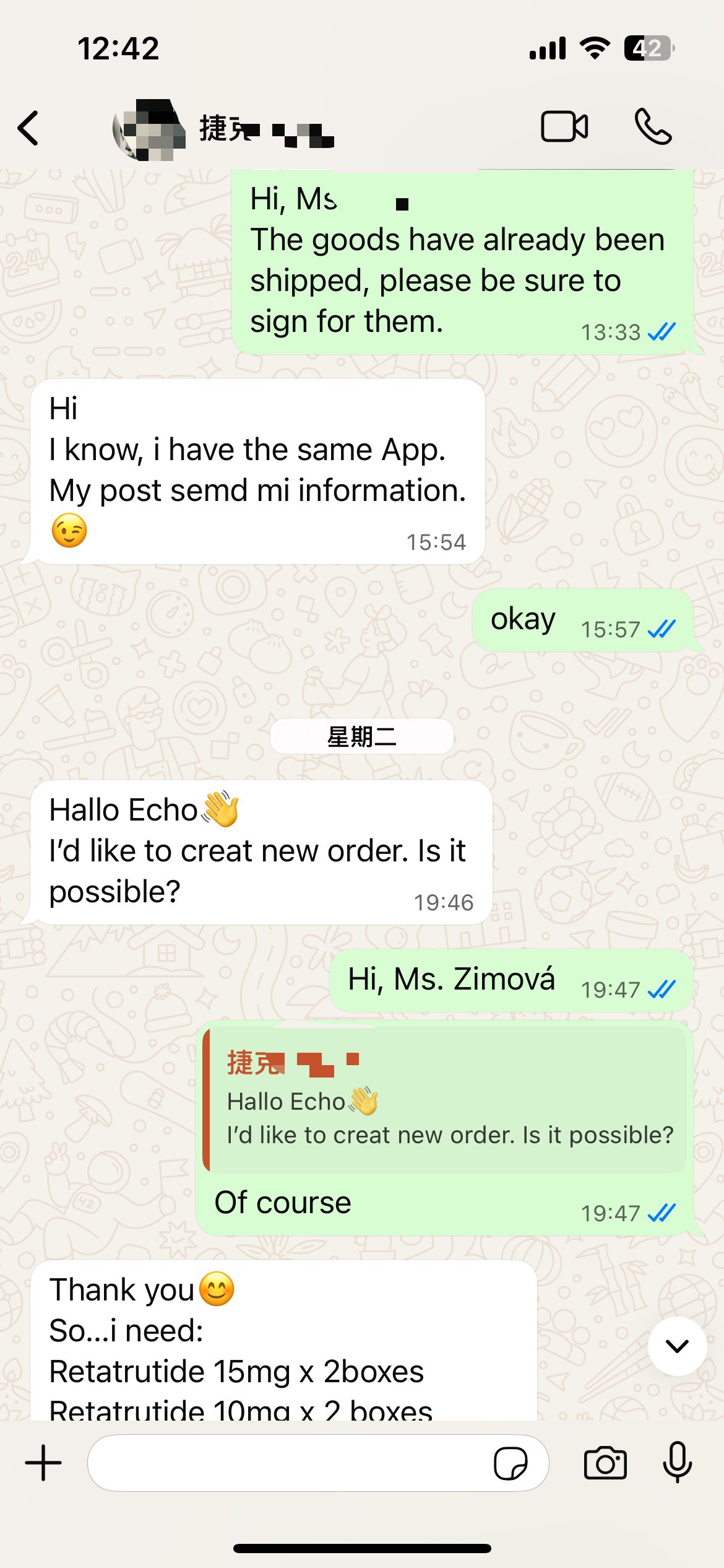 Retatrutide 10mg&15mg Retatrutide 10mg&15mg