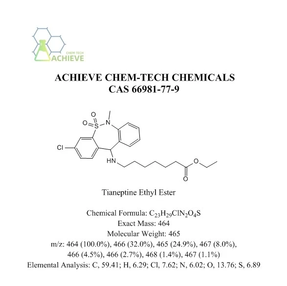 Tianeptine Ethyl Ester CAS 66981-77-9